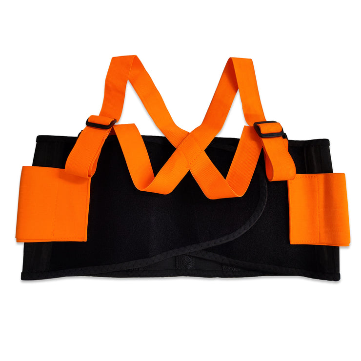 Elite Wear Hi-Vis Adjustable Suspender Back Support Belt