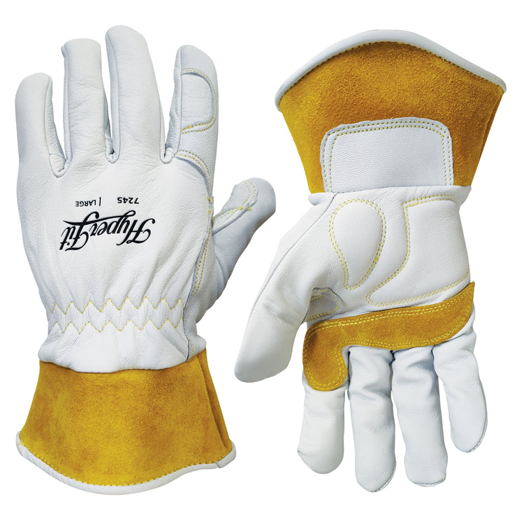 Elite Premium grade goat grain welding gloves - 7245