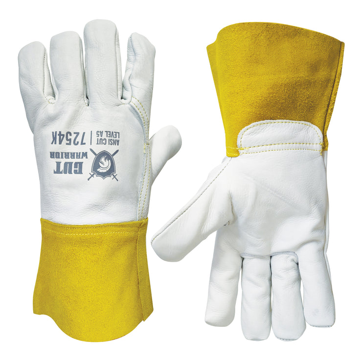 ELITE A5 Cut Natural White Cow Grain Leather Glove - 7254K