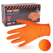 8.0 Mil - Diamond Grip Nitrile Gloves - 50 Pairs